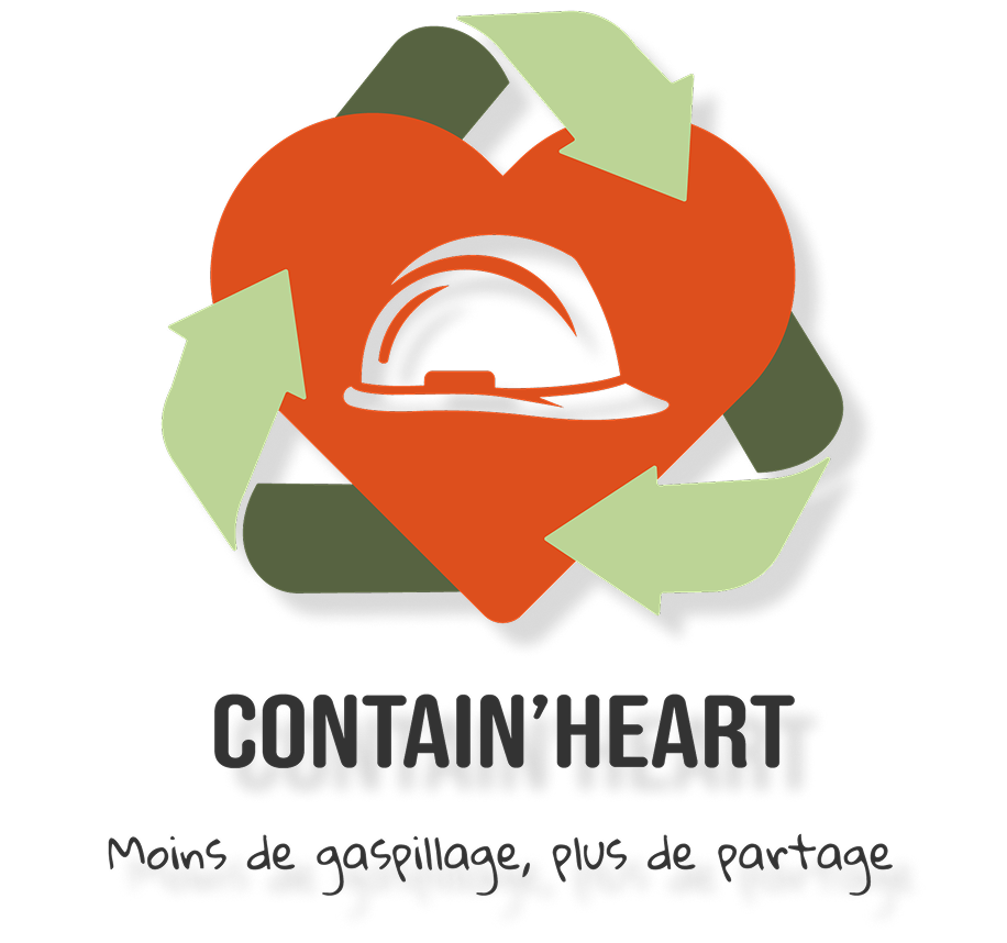 Réemploi de matériaux à Nantes avec Contain’Heart
